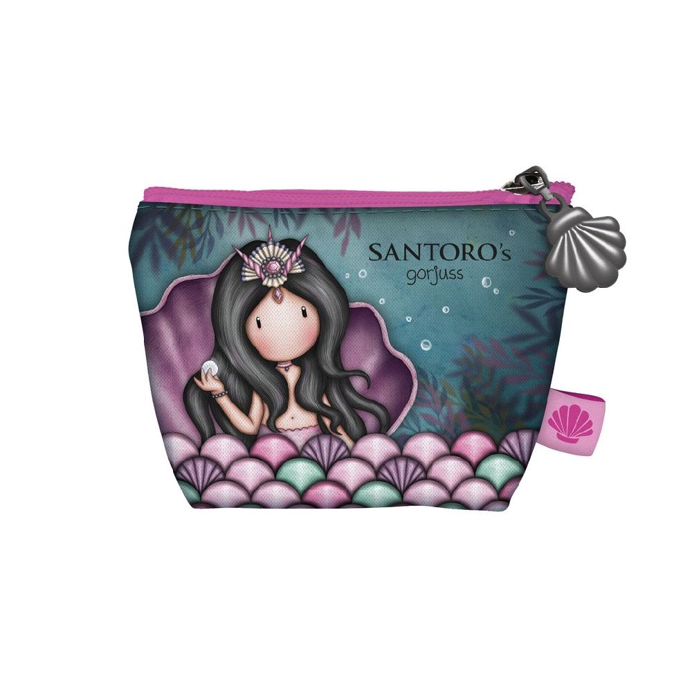 santoro london Gorjuss - Purse - The World Is Your Oyster