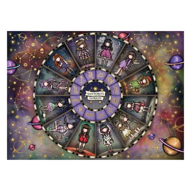 Santoro London Gorjuss - Puzzle - Zodiac Constellations