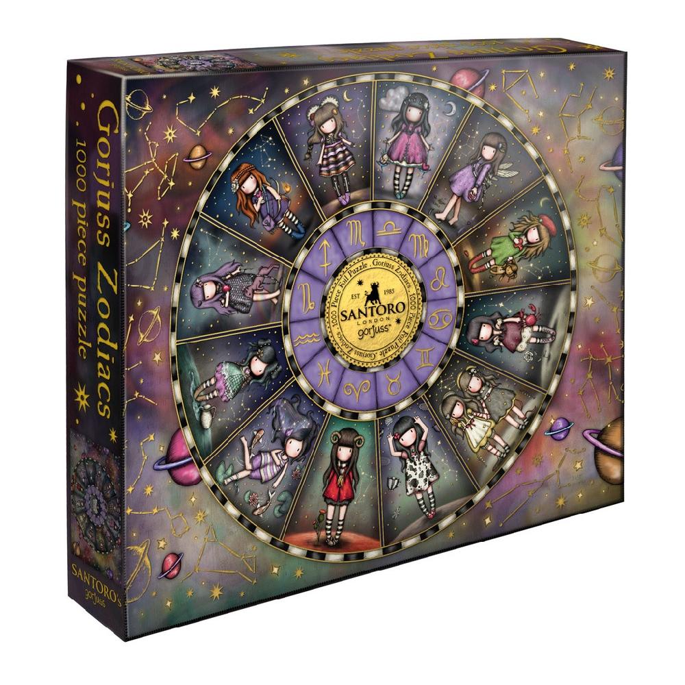 santoro london Gorjuss - Puzzle - Zodiac Constellations