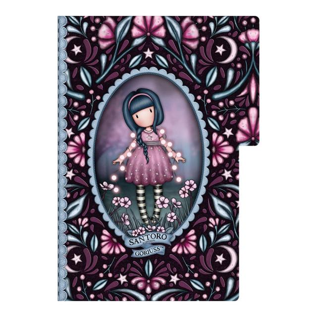 Santoro London Gorjuss - Set Of 2 Stitched Notebooks - Fairy Dusk / Firefly Dawn