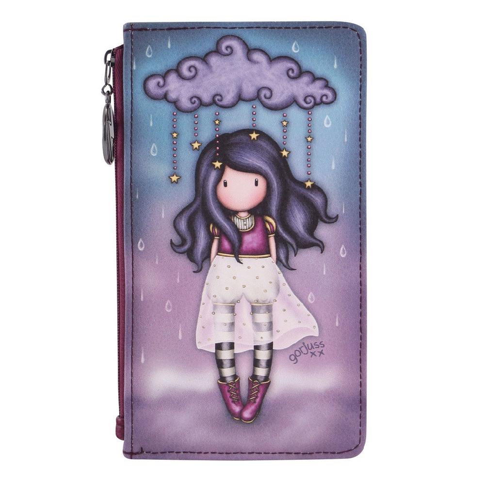 santoro london Gorjuss - Slim Card Holder Wallet - Little Storm Cloud