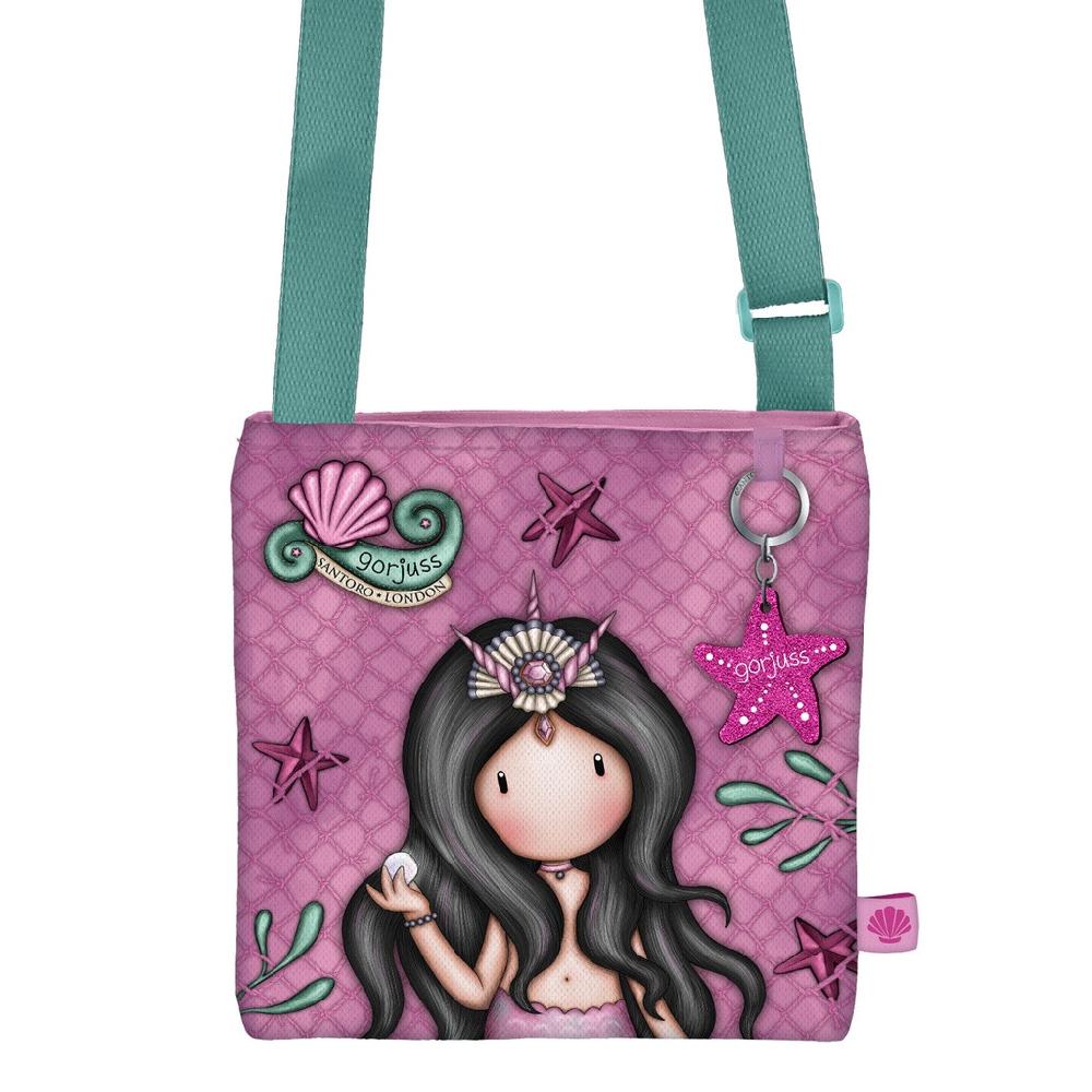 santoro london Gorjuss - Small Shoulder Bag - The World Is Your Oyster