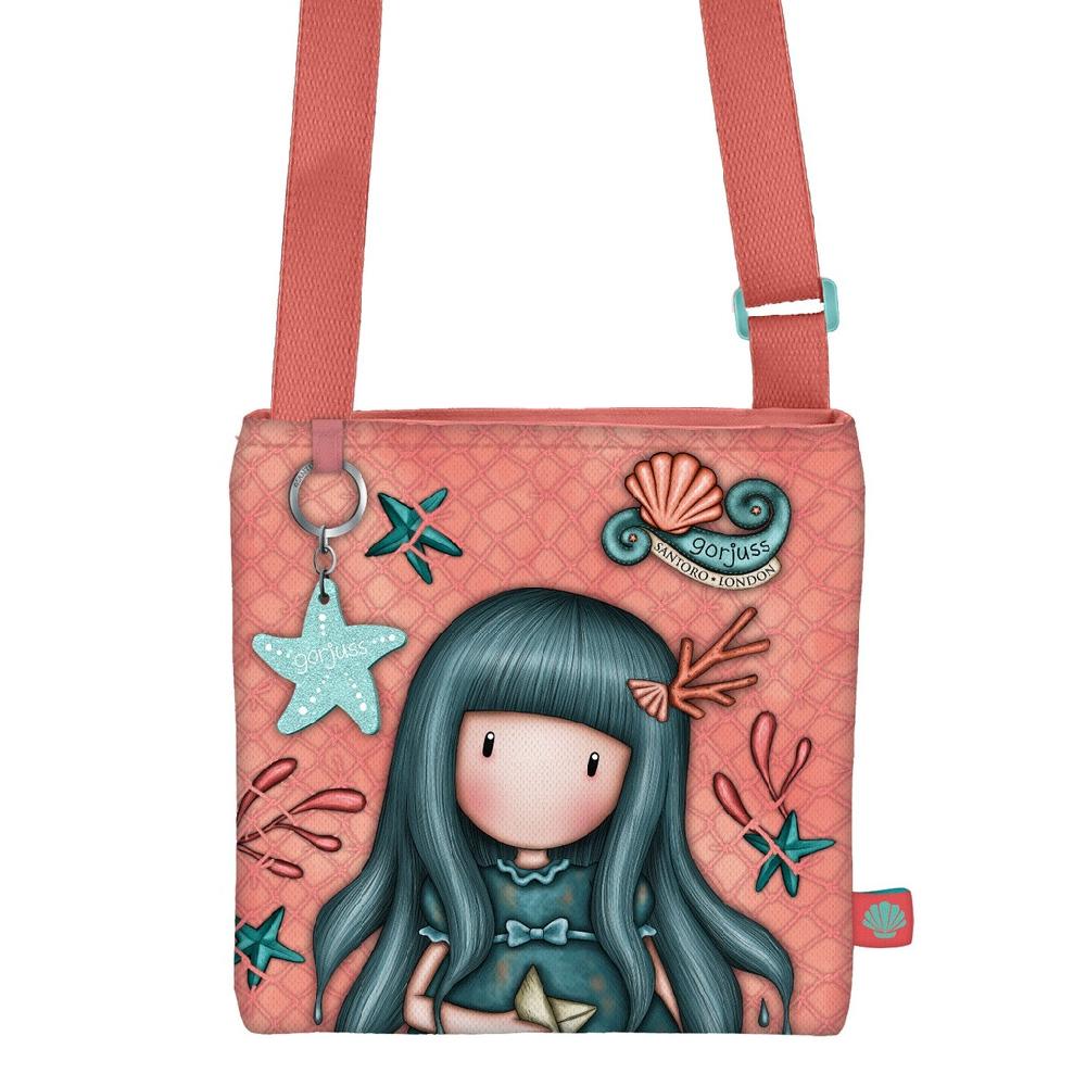 santoro london Gorjuss - Small Shoulder Bag - Washed Ashore