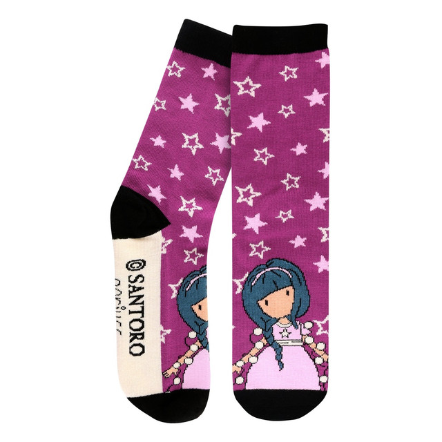 Santoro London Gorjuss - Socks In A Gift Box - Fairy Dusk