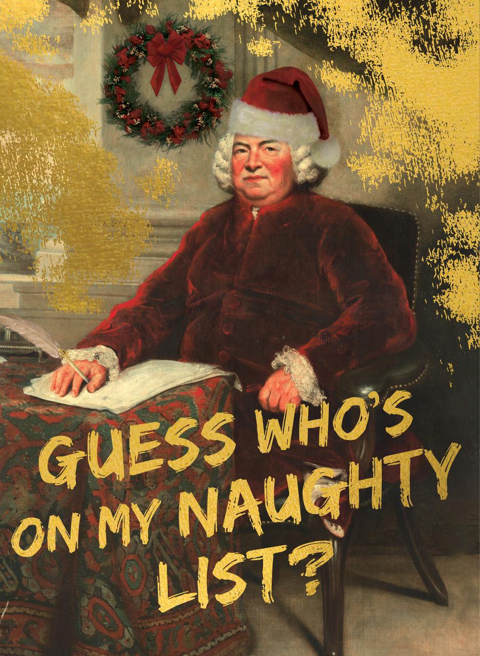 santoro london Masterpieces - Guess Who's On My Naughty List?