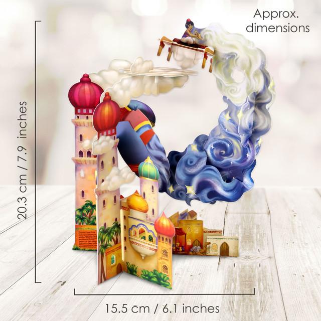 Santoro London Pendulum Cards - Genie Birthday Wishes