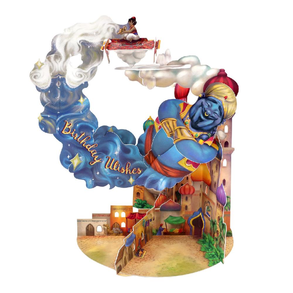 santoro london Pendulum Cards - Genie Birthday Wishes