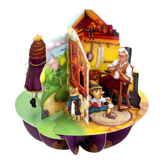 Santoro London Pirouettes - Aladdin Puss In Boots And Pinocchio