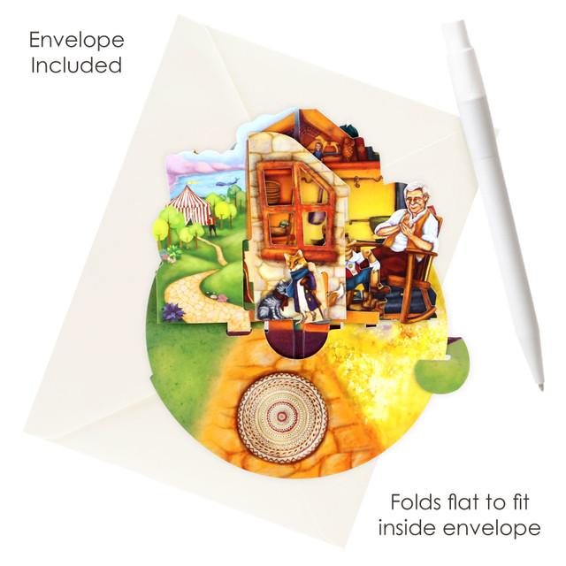 Santoro London Pirouettes - Aladdin Puss In Boots And Pinocchio