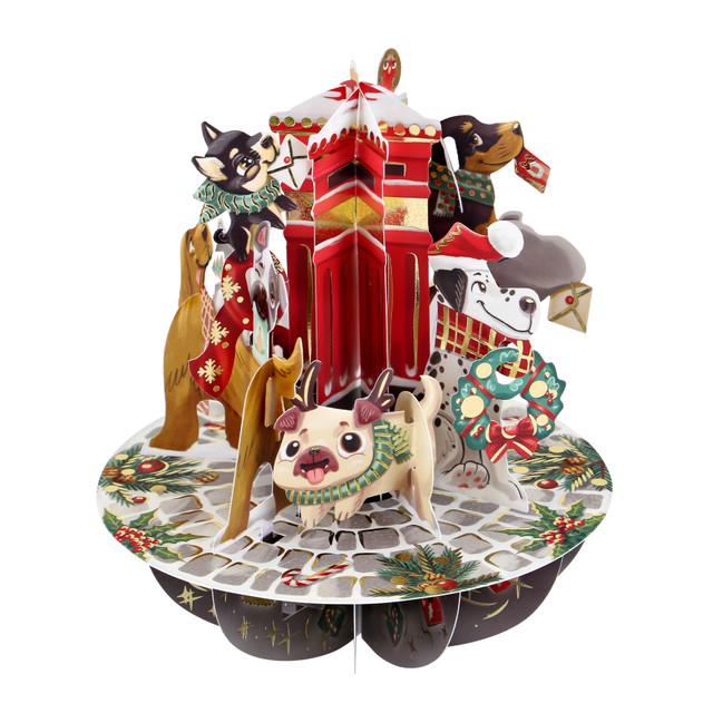 Santoro London Pirouettes Card - Letters To Santa Paws