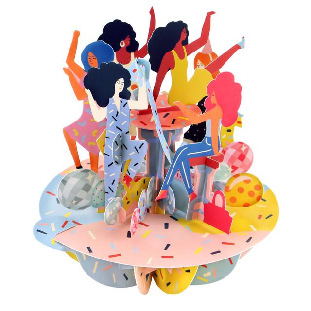 Santoro London Pirouettes - Girls Just Wanna Have Fun