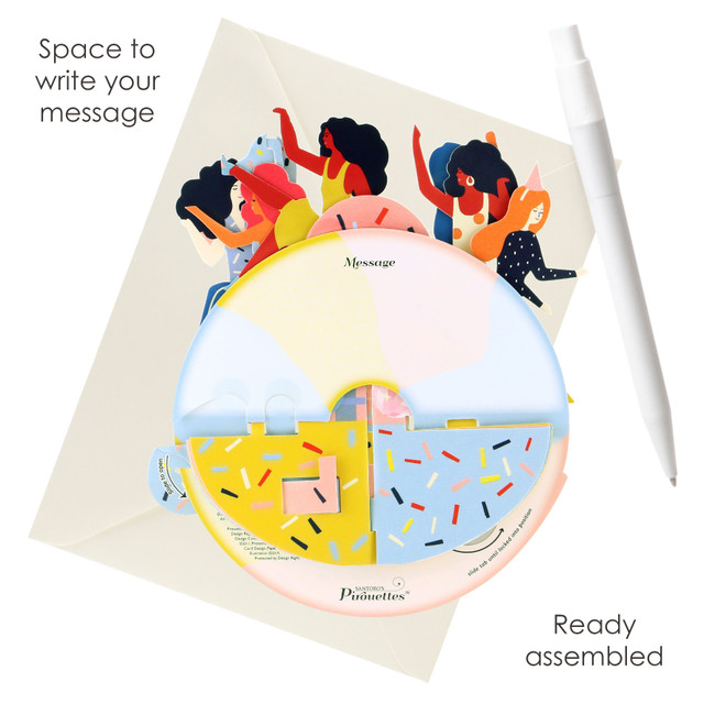 Santoro London Pirouettes - Girls Just Wanna Have Fun