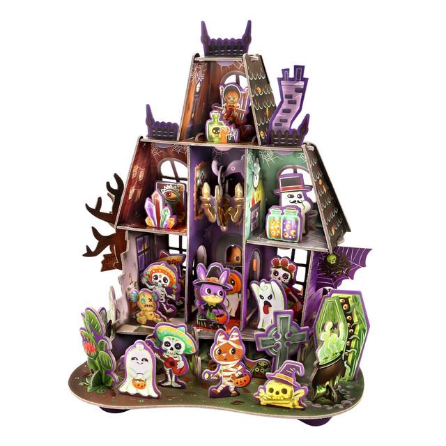 Santoro London Pop And Build Countdown - Halloween House
