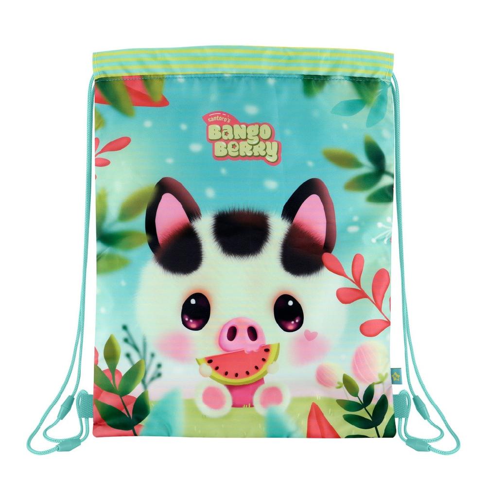 santoro london Bangoberry - Drawstring Bag - Piggy Pig