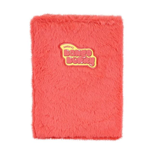 Santoro London Bangoberry - Furry Notebook - Piggy Pig