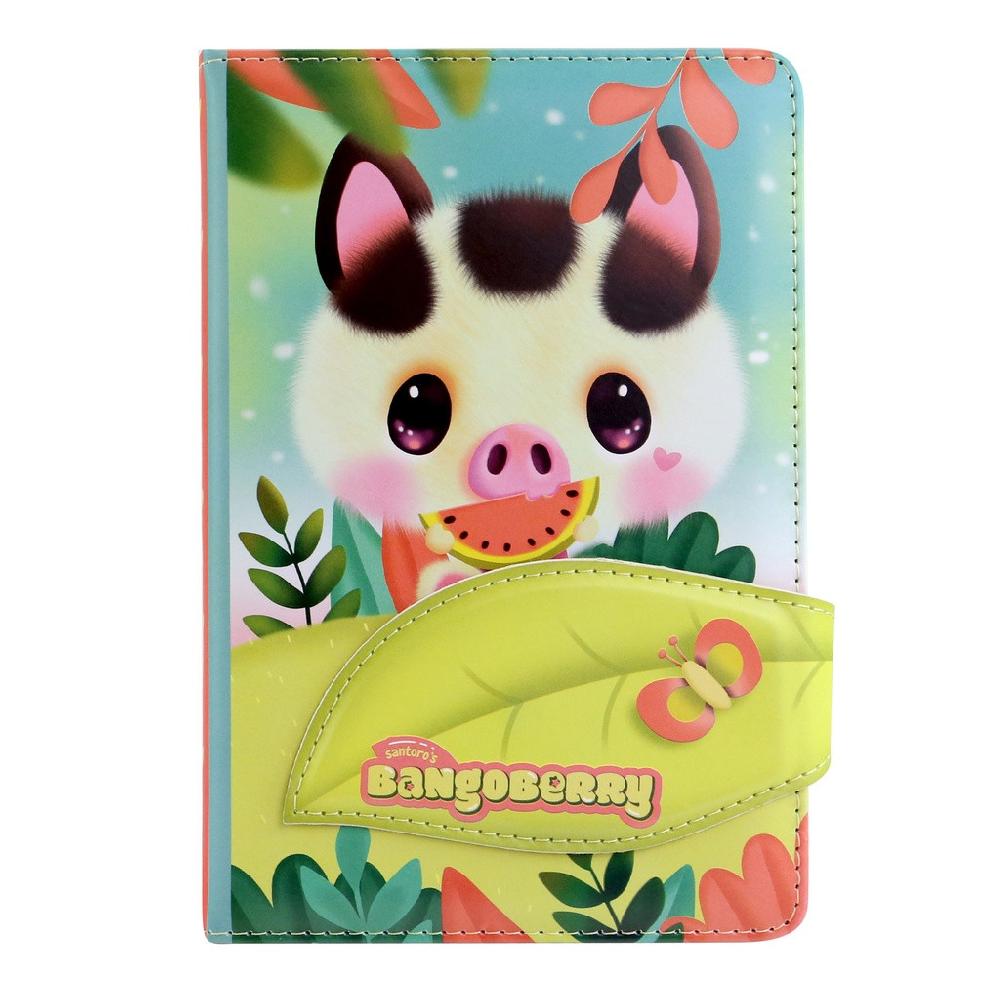 santoro london Bangoberry - Luxe Journal - Piggy Pig