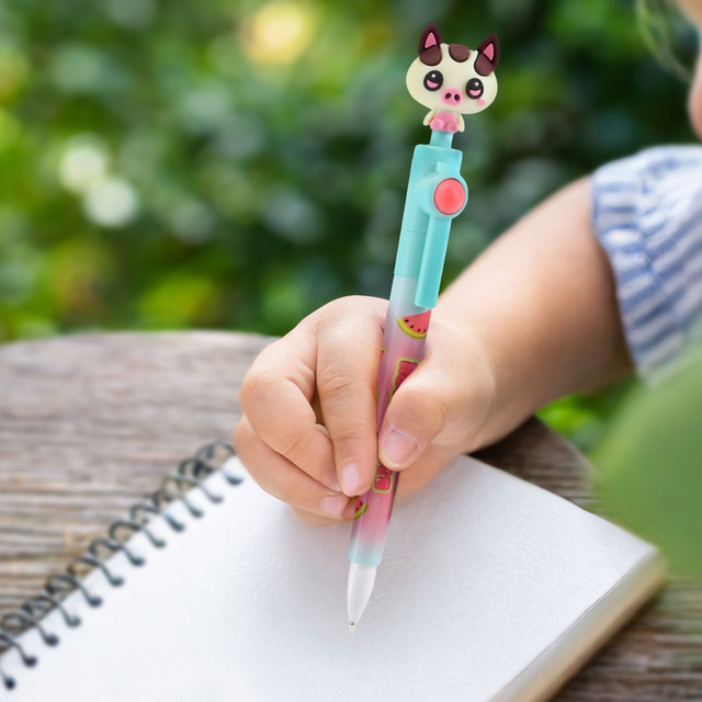 Santoro London Bangoberry - Spinning Pen - Piggy Pig