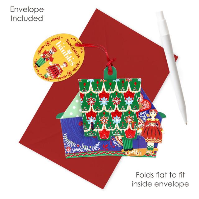 Santoro London Baubles - Cuckoo Clock