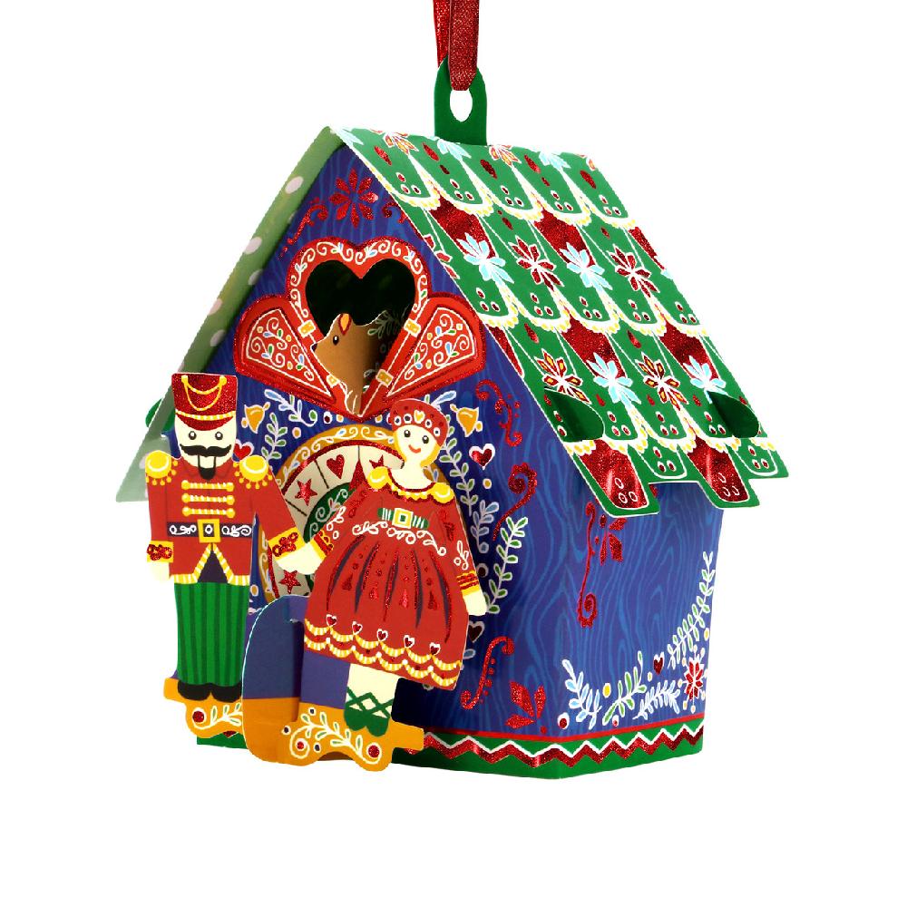 santoro london Baubles - Cuckoo Clock