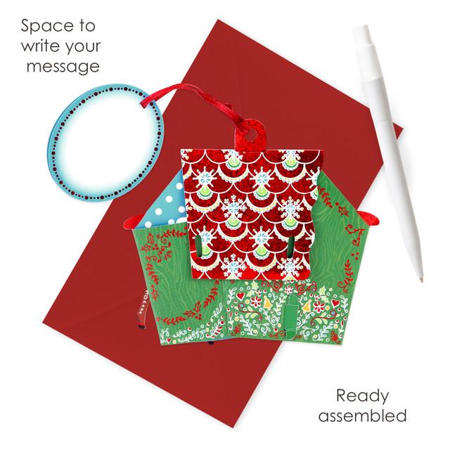 Santoro London Baubles - Reindeer Stable