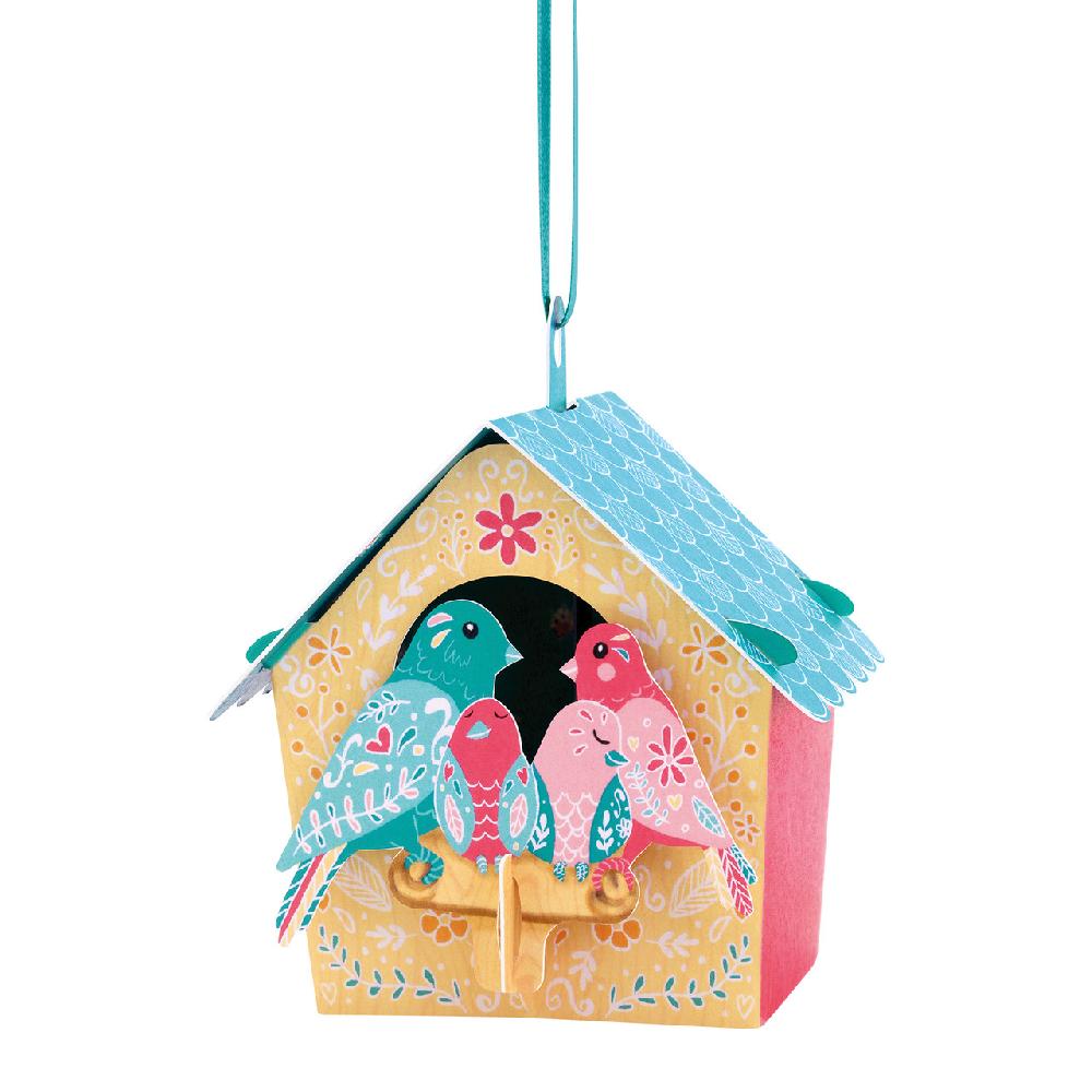 santoro london Chandeliers Cards - Bird House - Family