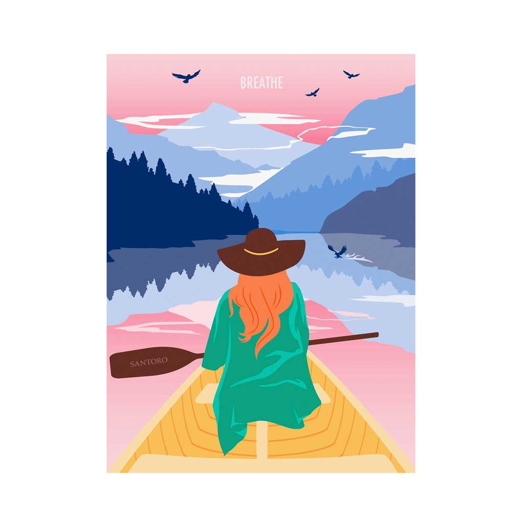 Santoro London First Class Lounge - Breathe