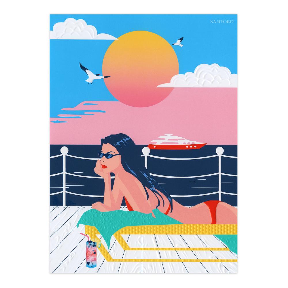 Santoro London First Class Lounge - Saint Tropez