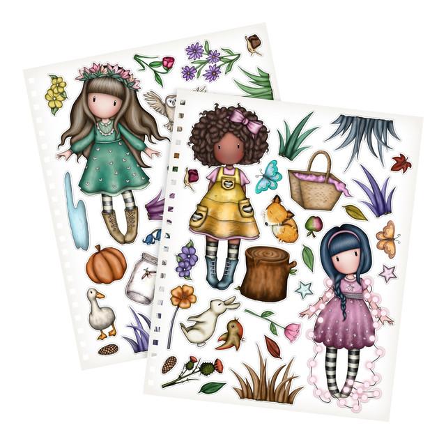 santoro London Gorjuss - Activity Book - In The Forest