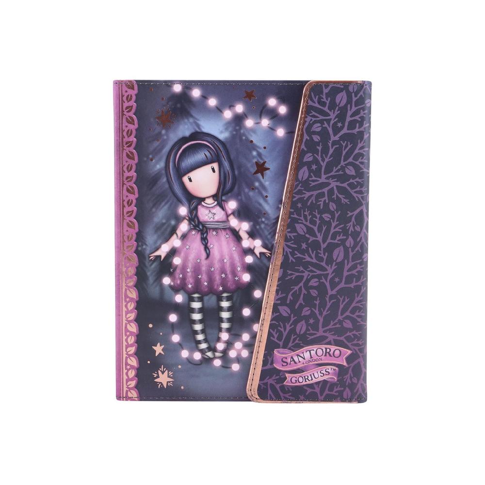 santoro london Gorjuss - Deluxe Journal - Fairy Dusk
