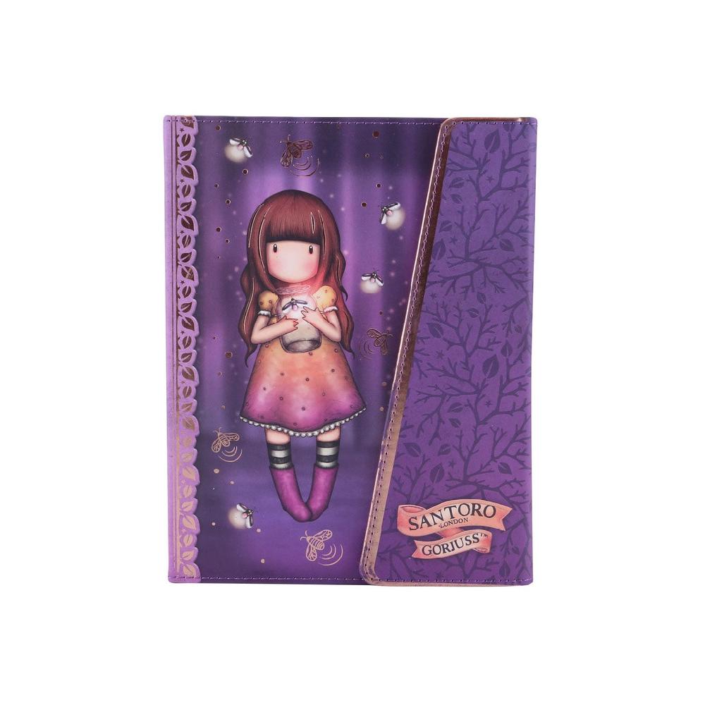 santoro london Gorjuss - Deluxe Journal - Firefly Dawn