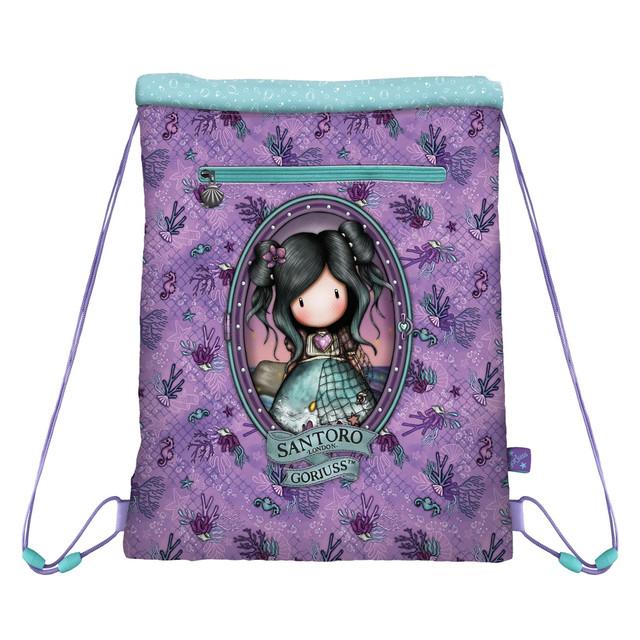 Santoro London Gorjuss - Drawstring Bag - Lost At Sea