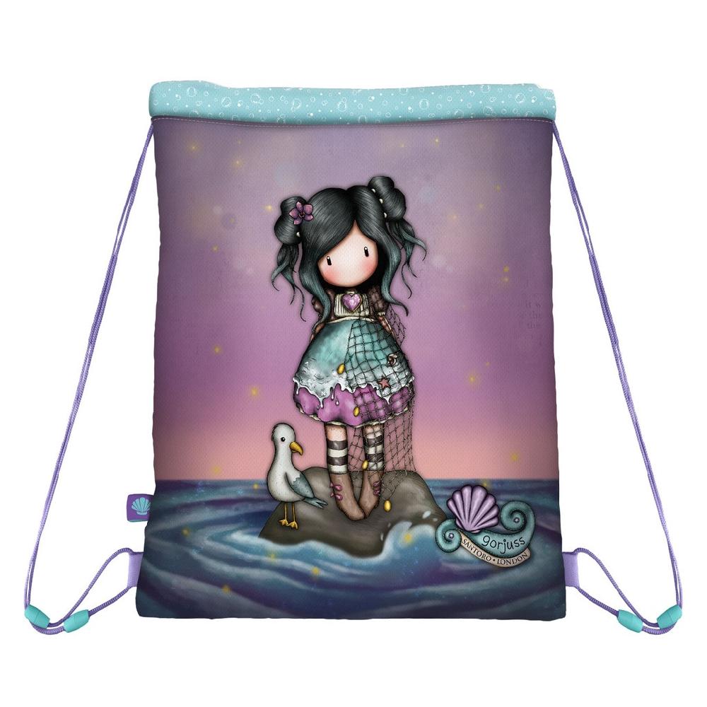 santoro london Gorjuss - Drawstring Bag - Lost At Sea