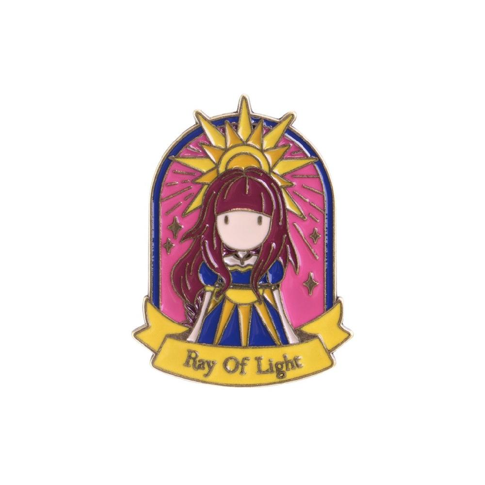 santoro london Gorjuss - Enamel Pin - Ray of Light