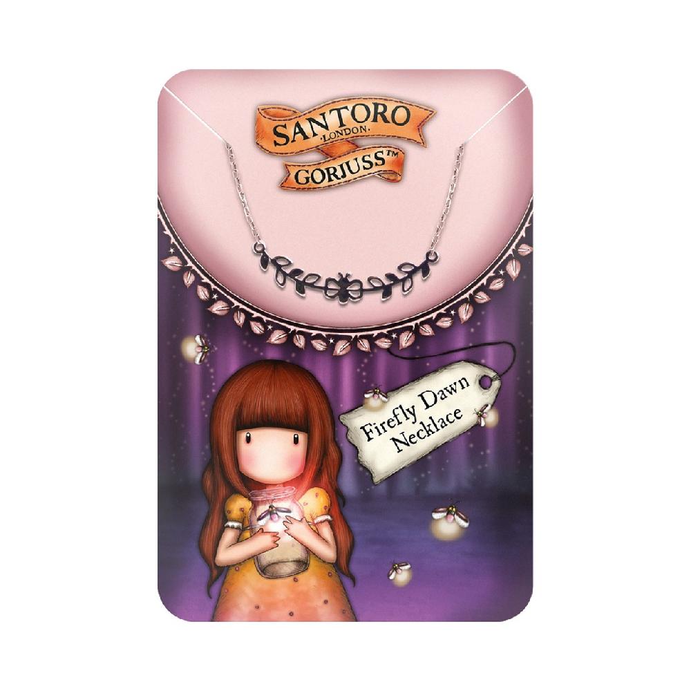 santoro london Gorjuss - Necklace - Firefly Dawn