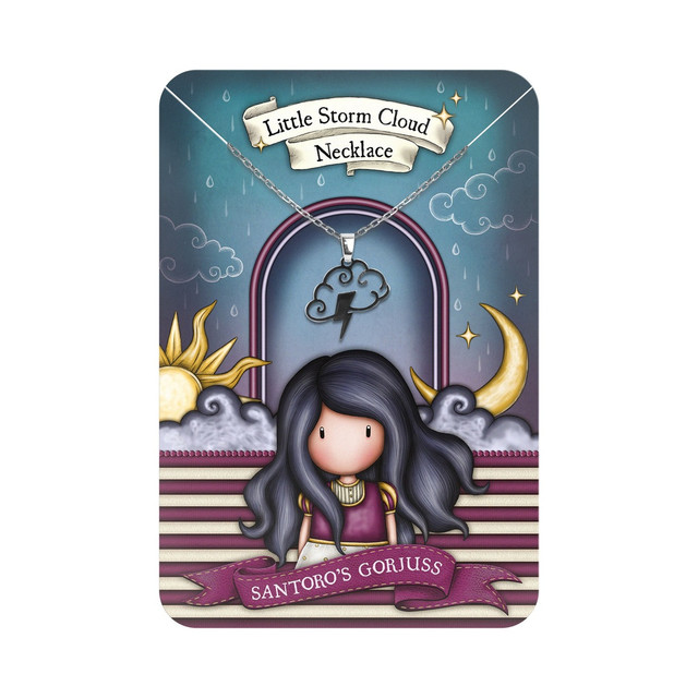 Santoro London Gorjuss - Necklace - Little Storm Cloud