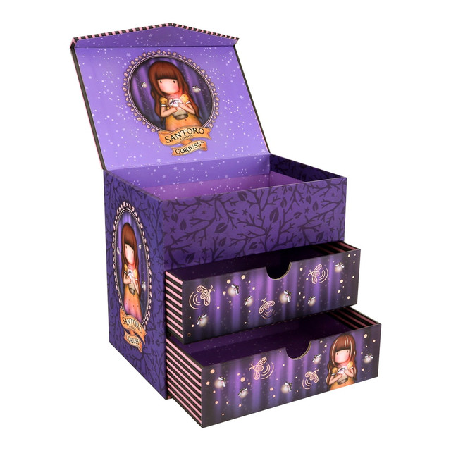 Santoro London Gorjuss - Trinket Box - Firefly Dawn