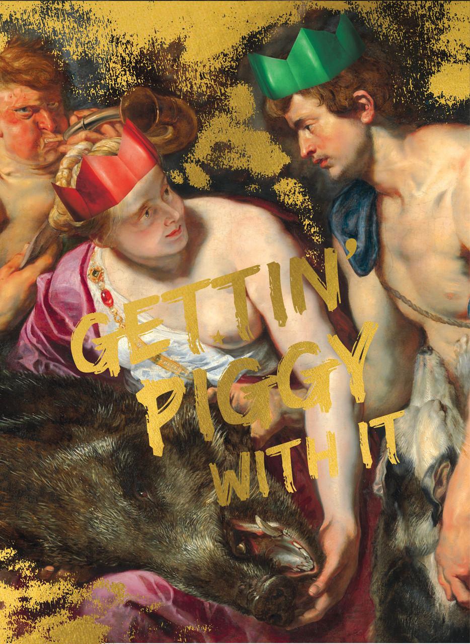 santoro london Masterpieces - Getting Piggy With It