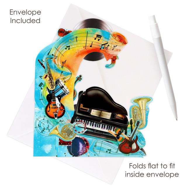 Santoro London Pendulum Card - Music