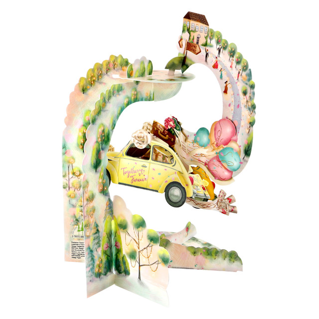 Santoro London Pendulum Card - Together Forever