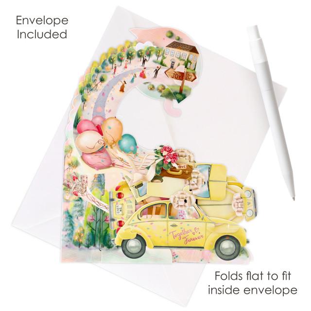 Santoro London Pendulum Card - Together Forever