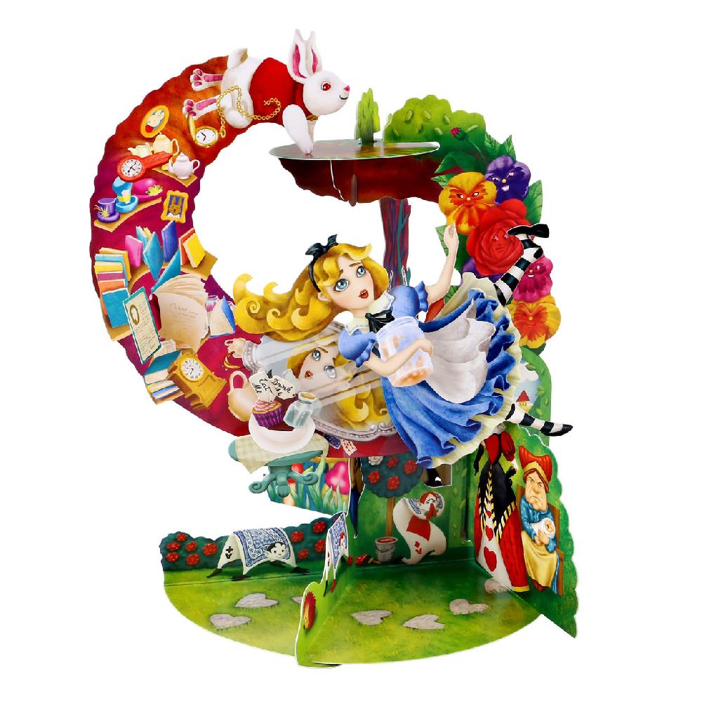 santoro london Pendulum Cards - Alice In Wonderland