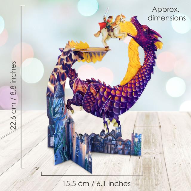 Santoro London Pendulum Cards - Dragon And Knight