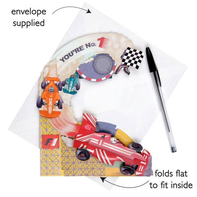 Santoro London Pendulum Cards - Racing Cars