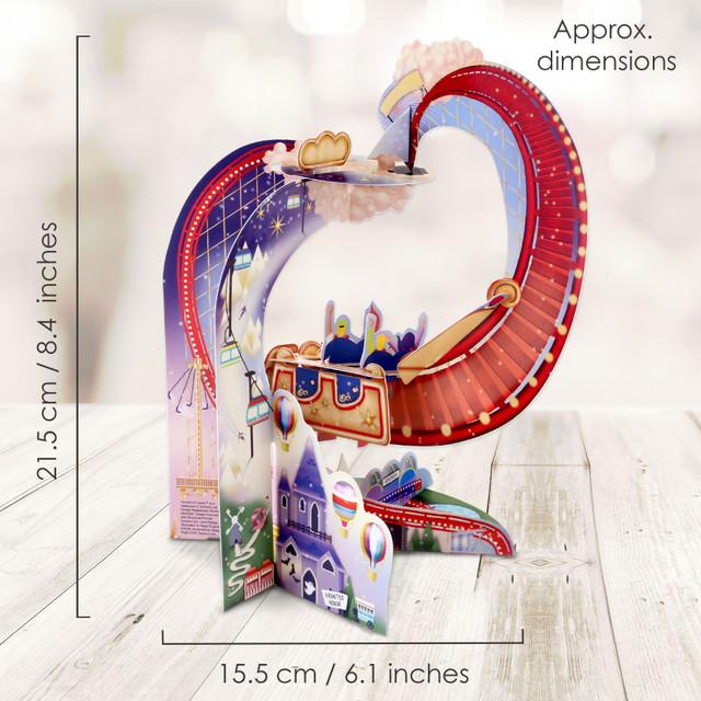 Santoro London Pendulum Cards - Roller Coaster