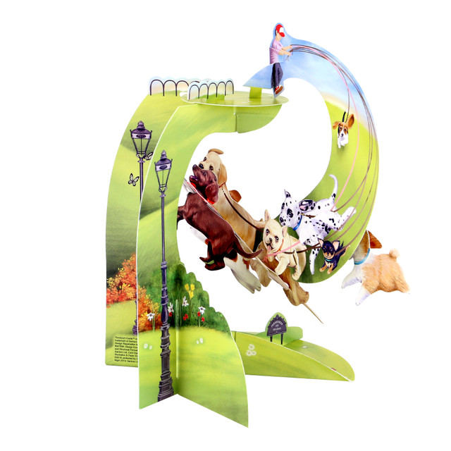 Santoro London Pendulum Cards - Runaway Puppies