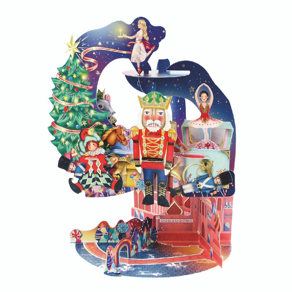 santoro london Pendulum Cards - The Nutcracker
