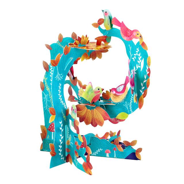 Santoro London Pendulum Cards - Vibrant Birds