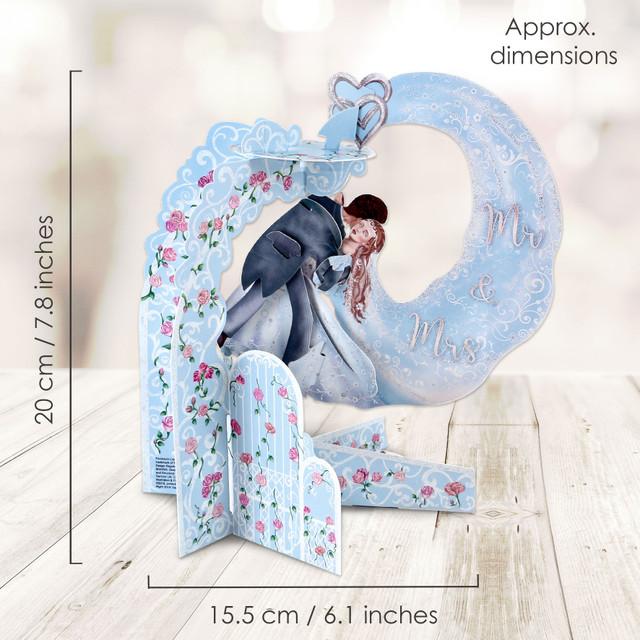 Santoro London Pendulum Cards - Wedding Couple