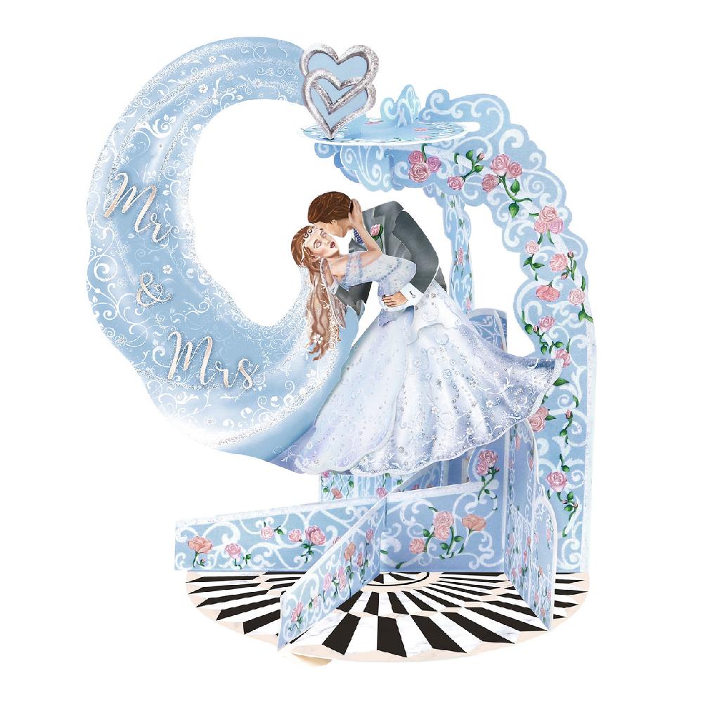 santoro london Pendulum Cards - Wedding Couple