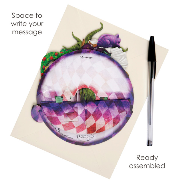 Santoro London Pirouettes - Alice In Wonderland